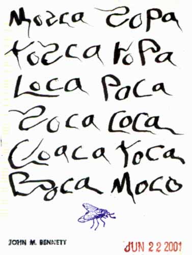 Arte Correo "Moscas en la Sopa"
