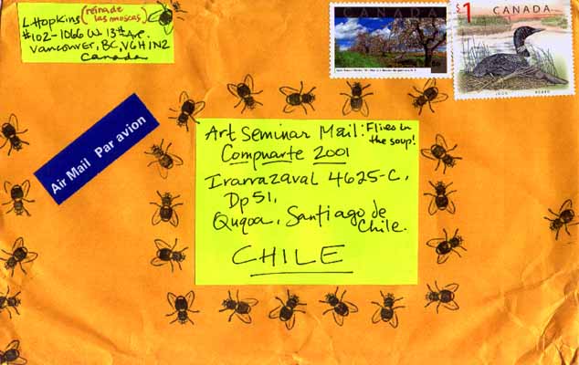 Arte Correo "Moscas en la Sopa"