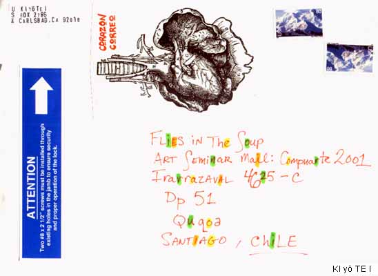 Arte Correo "Moscas en la Sopa"