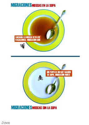 Arte Correo "Moscas en la Sopa"