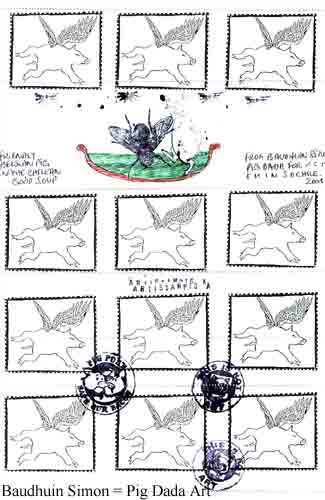 Arte Correo "Moscas en la Sopa"
