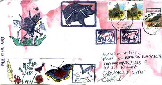 Arte Correo "Moscas en la Sopa"