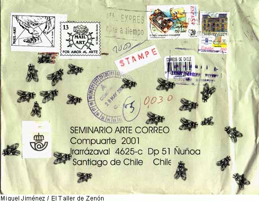 Arte Correo "Moscas en la Sopa"