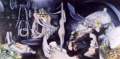 Pintura de Roberto Matta